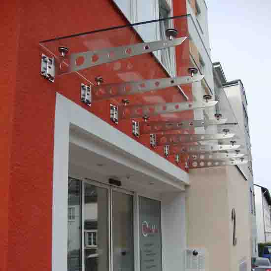 kanopi kaca pintu